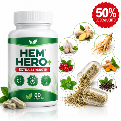 HEM Hero Hemorroides | Elimínalas de Raíz